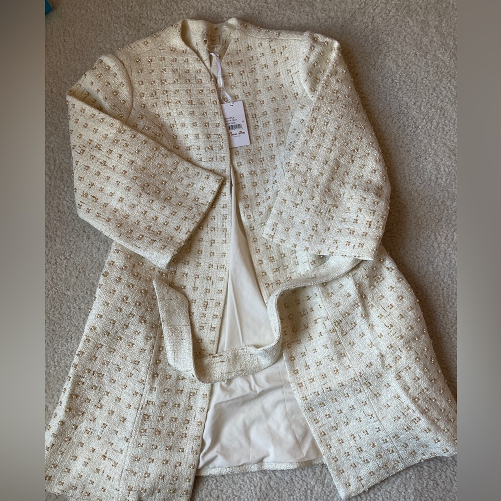 NWT Flora Bea Bonita Coat Purley Palms